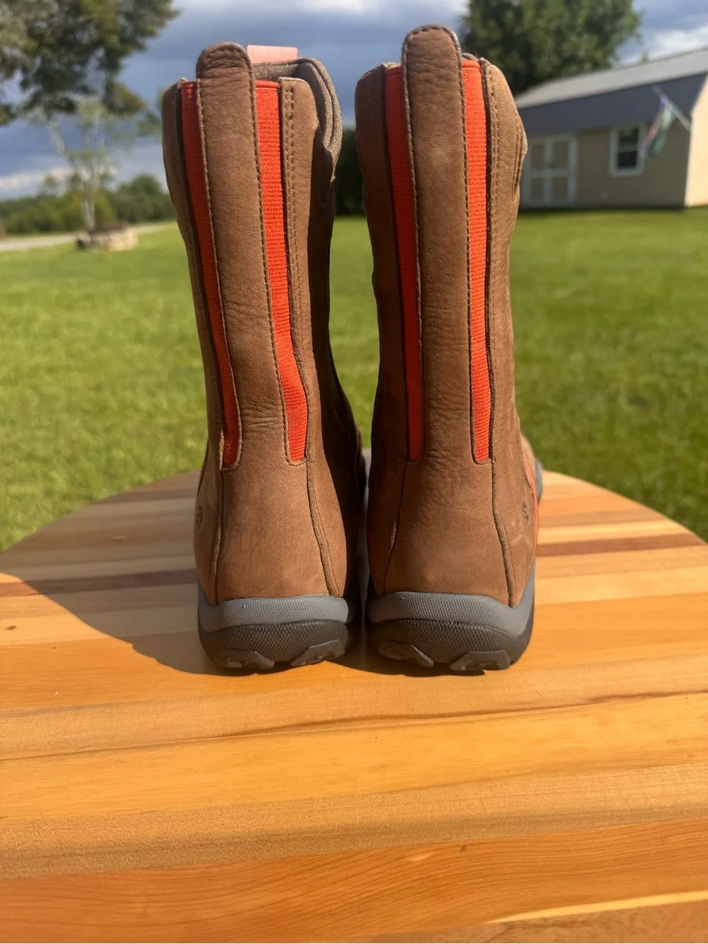 Ladies Dunham Brown Boots